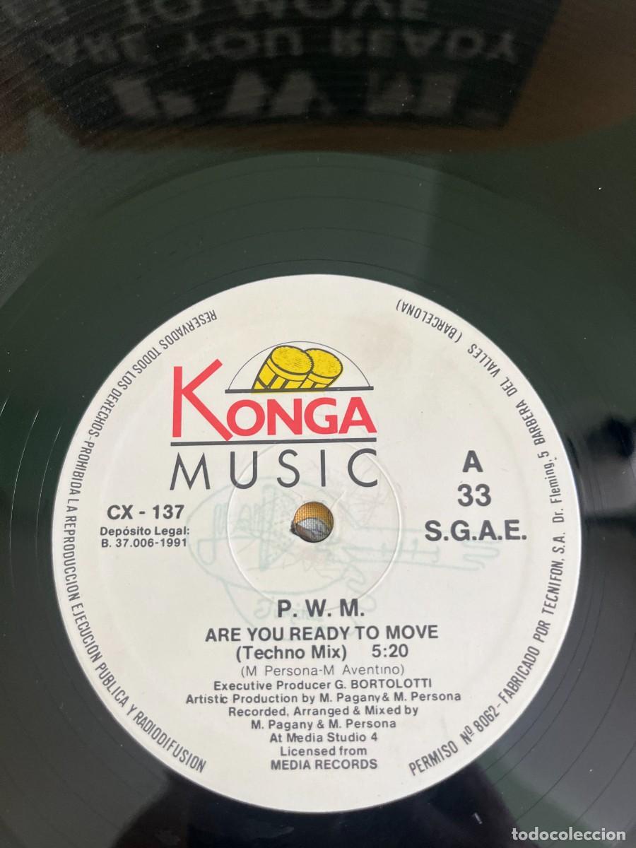 Discos de vinilo: P.W.M. &lrm;&ndash; Are You Ready To Move - Foto 3
