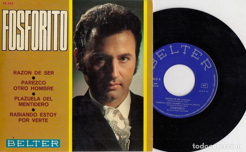 Discos de vinilo: FOSFORITO - RAZON DE SER - EP DE VINILO - CAJA 16 - Foto 1