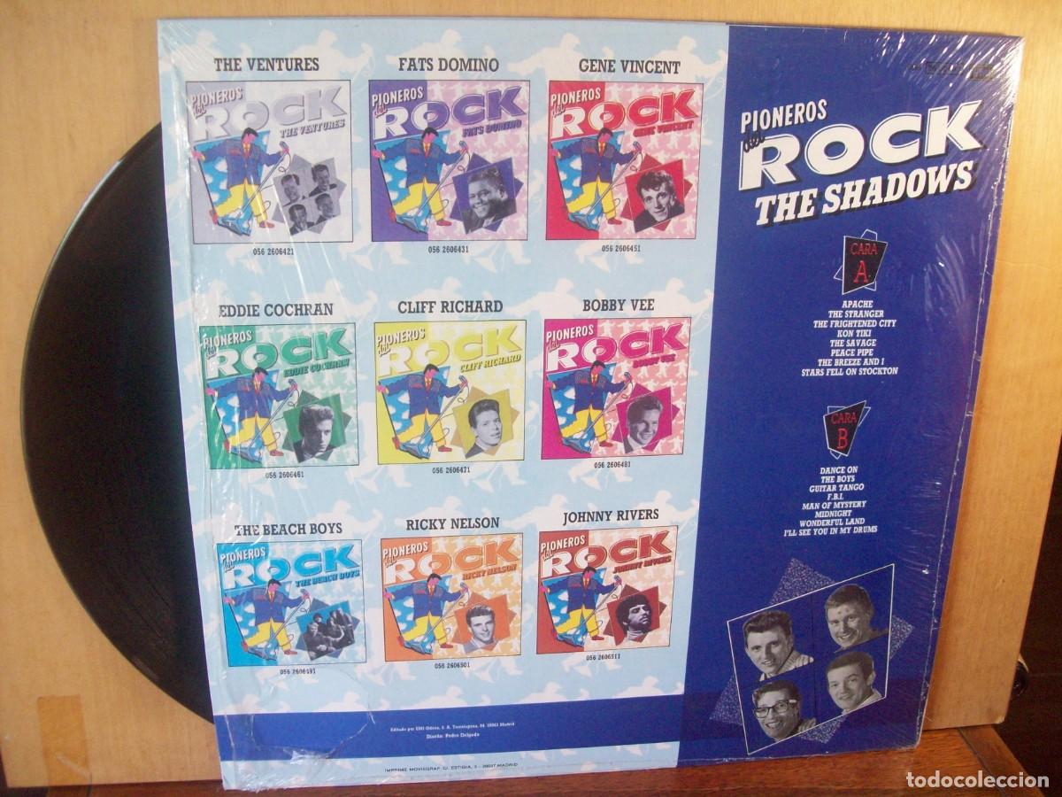 Discos de vinilo: THE SHADOWS - PIONEROS DEL ROCK - LP - Foto 2