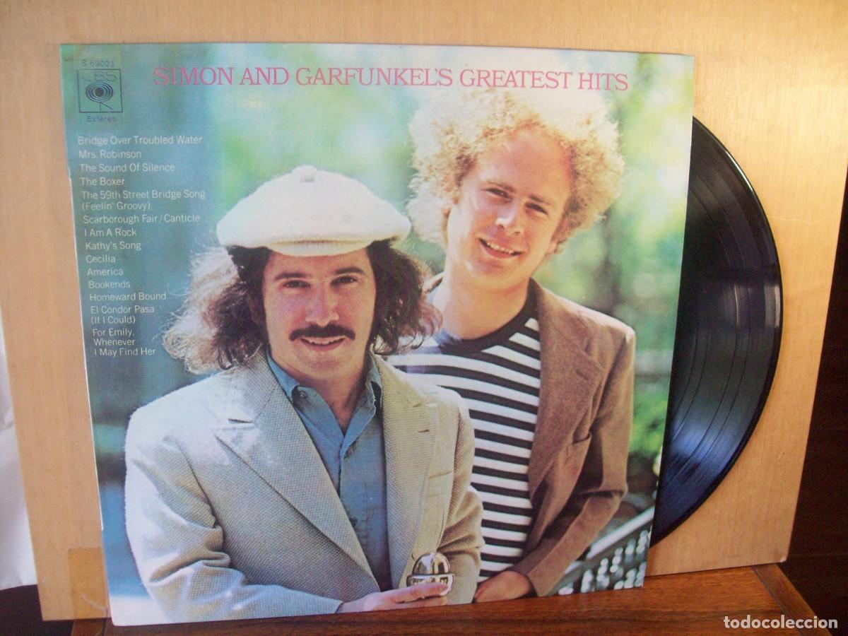 Discos de vinilo: SIMON AND GARFUNKEL - GREATEST HITS - LP - Foto 1