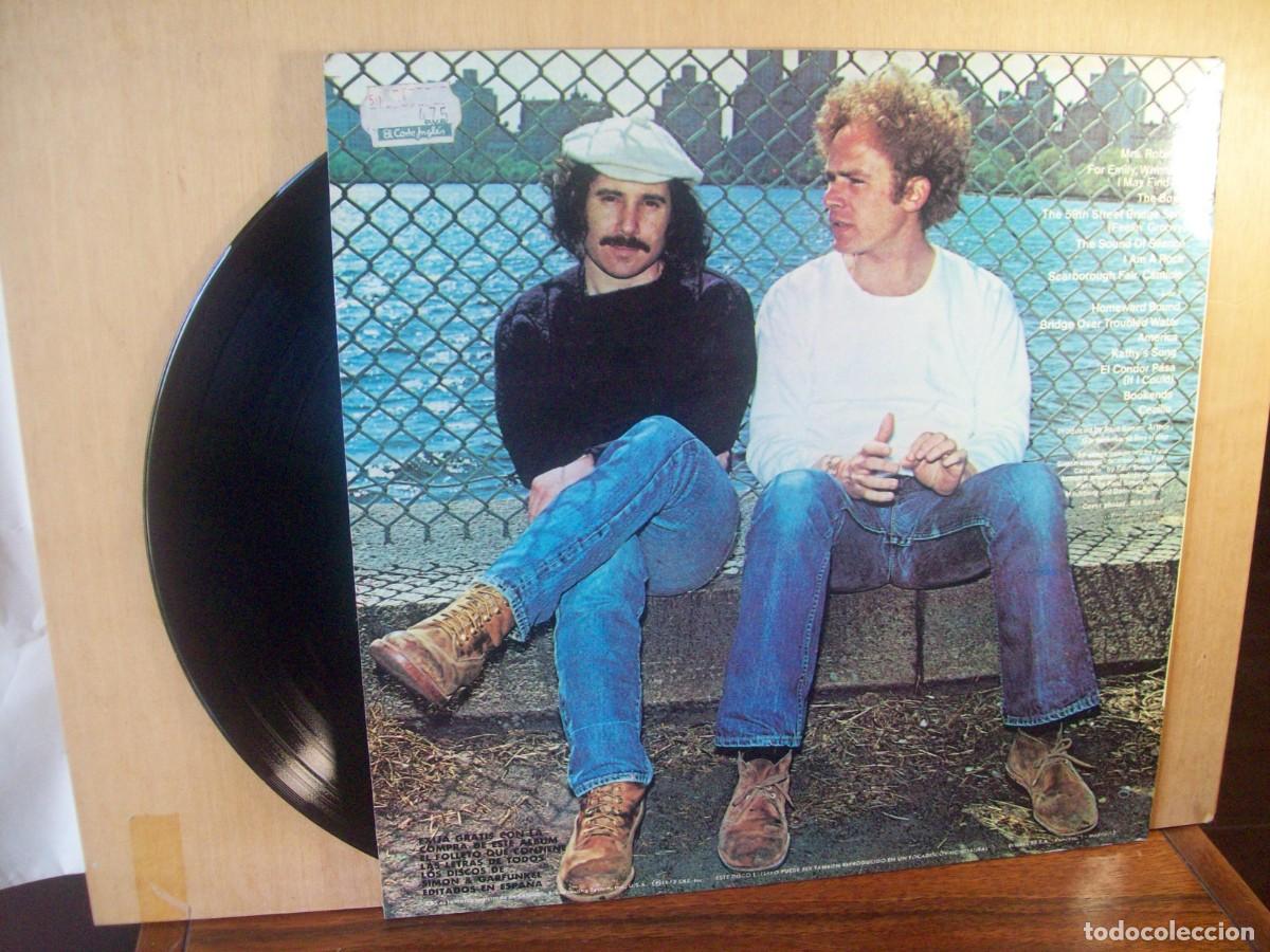 Discos de vinilo: SIMON AND GARFUNKEL - GREATEST HITS - LP - Foto 2