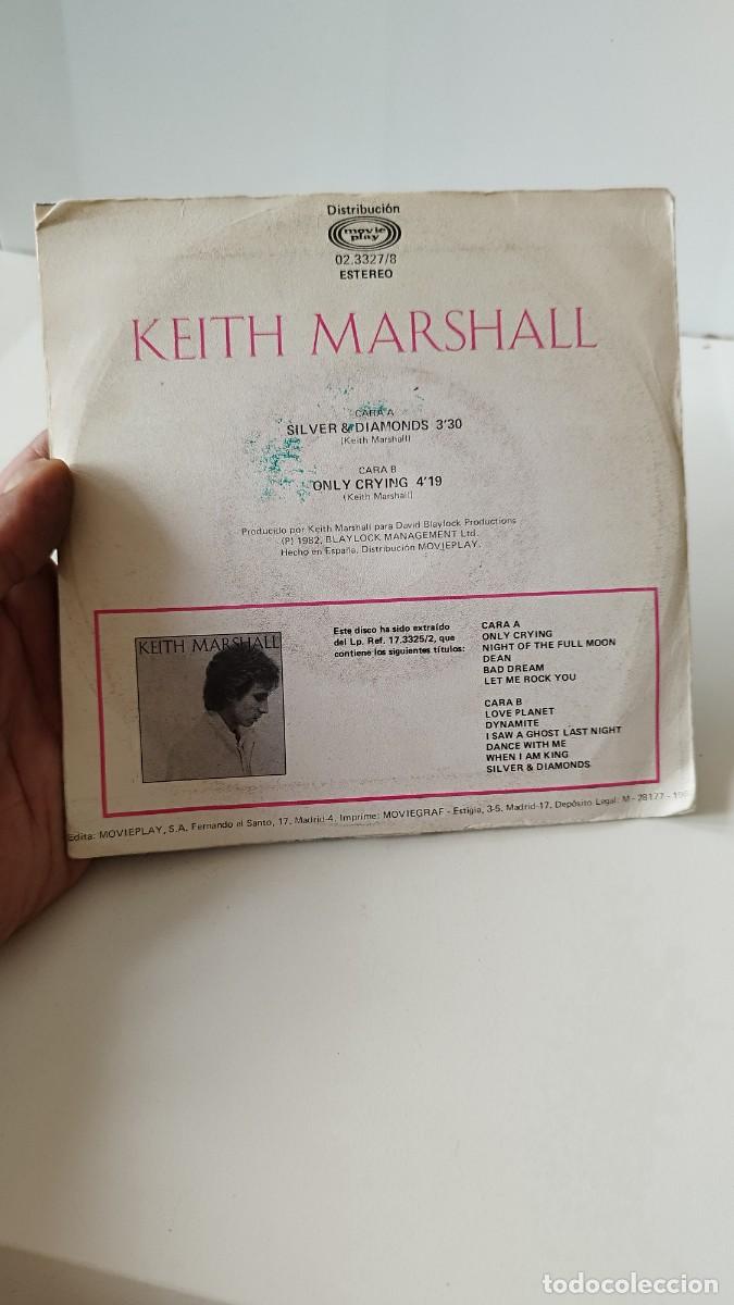 Discos de vinilo: Keith Marshall &ndash; Silver & Diamonds. Single 7&rdquo;. - Foto 2