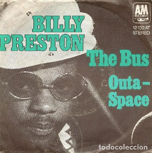 Discos de vinilo: BILLY PRESTON 45T THE BUS / OUTA-SPACE Single - Foto 1