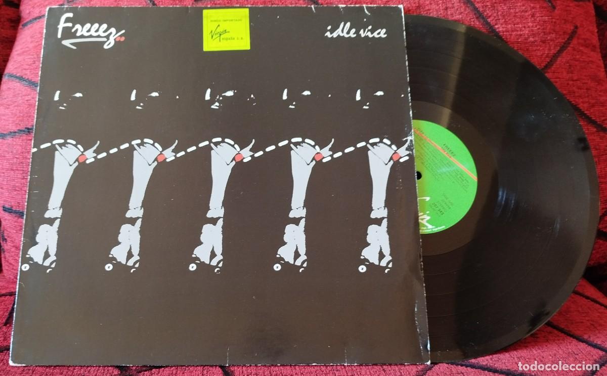 Discos de vinilo: FREEEZ ** Idle Vice ** VINILO LP 1985 - Foto 1
