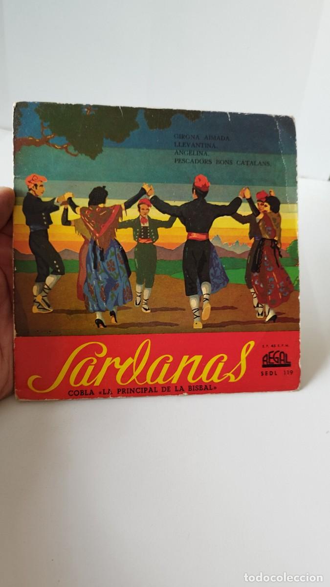 Discos de vinilo: Sardanas COBLA LA PRINCIPAL DE LA BISBAL. Ep 7&rdquo;. - Foto 1