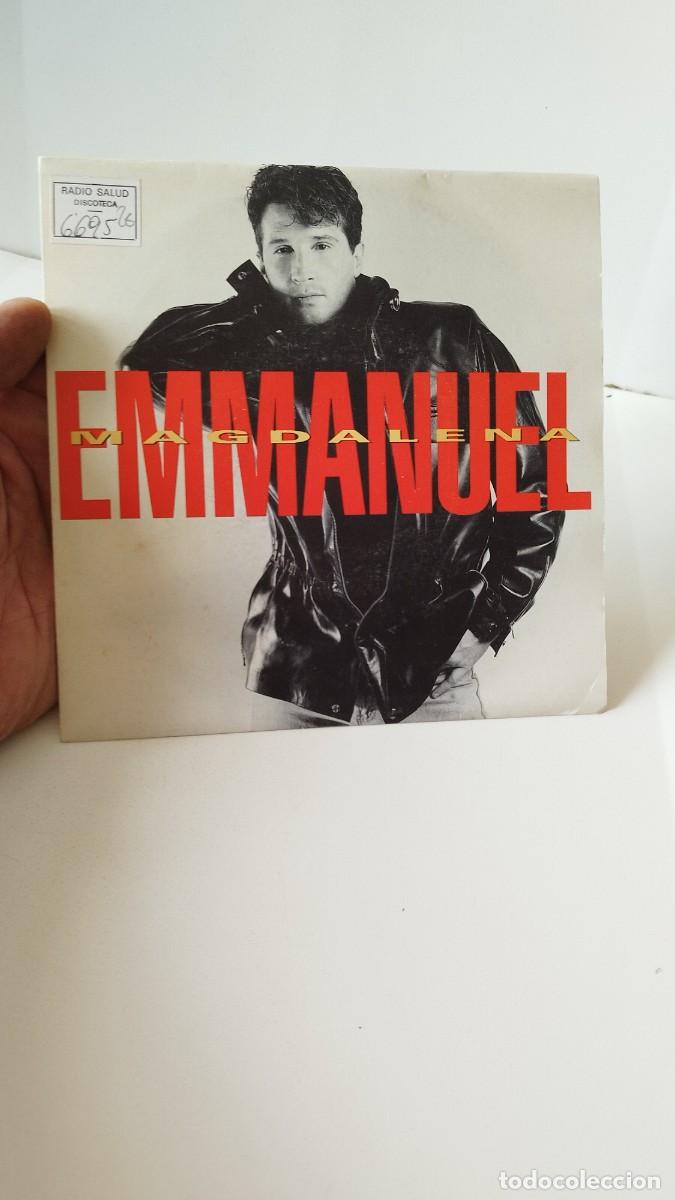 Discos de vinilo: Emmanuel &ndash; Magdalena. Single promocional edici&oacute;n limitada 7&rdquo;. - Foto 1