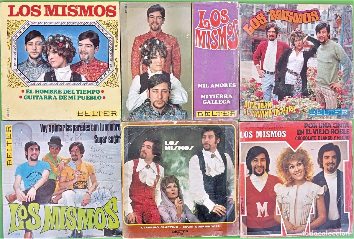 Discos de vinilo: Lote 6 singles de Los Mismos - Foto 1