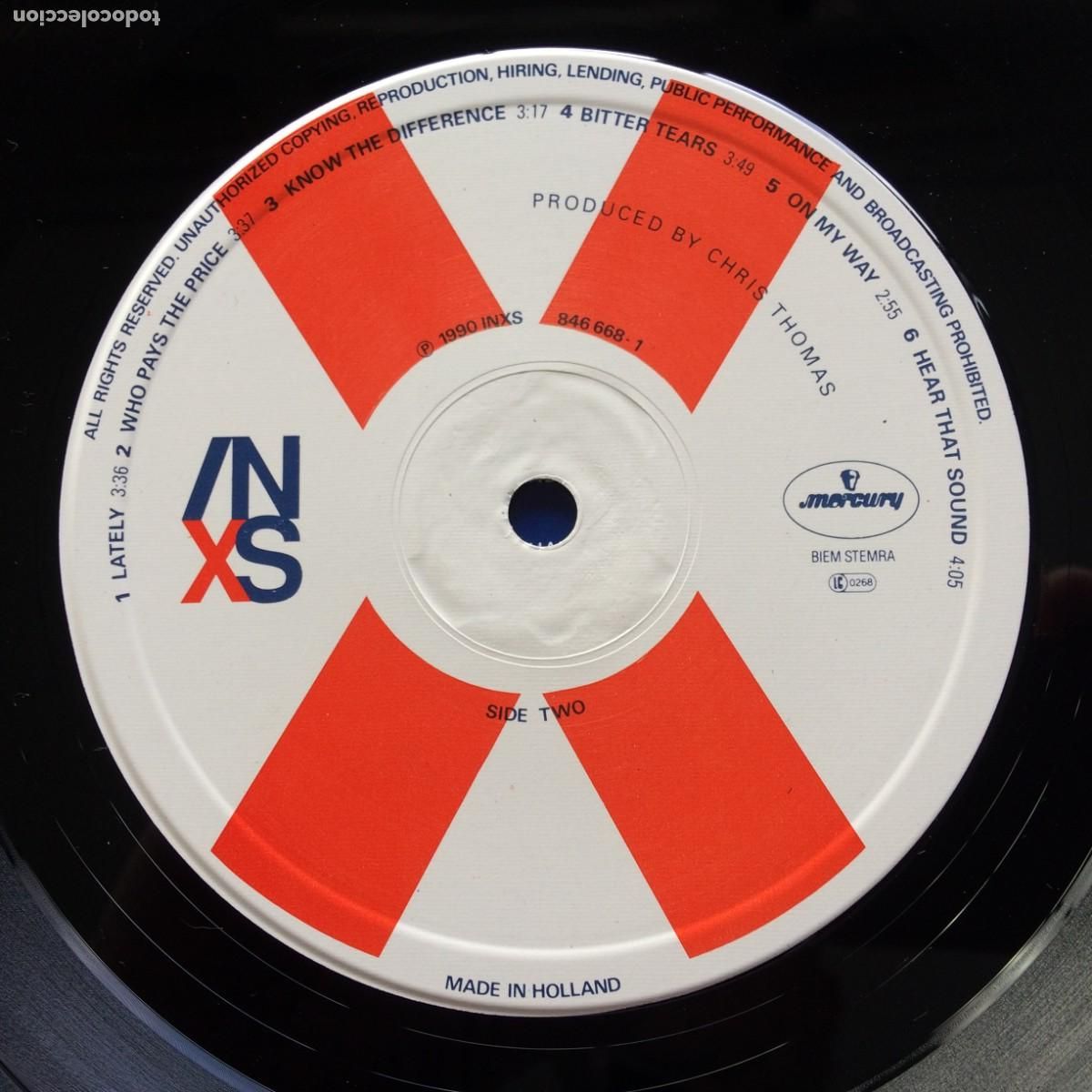 Discos de vinilo: INXS &lrm;&ndash; X Holanda 1990 Mercury* - Foto 6
