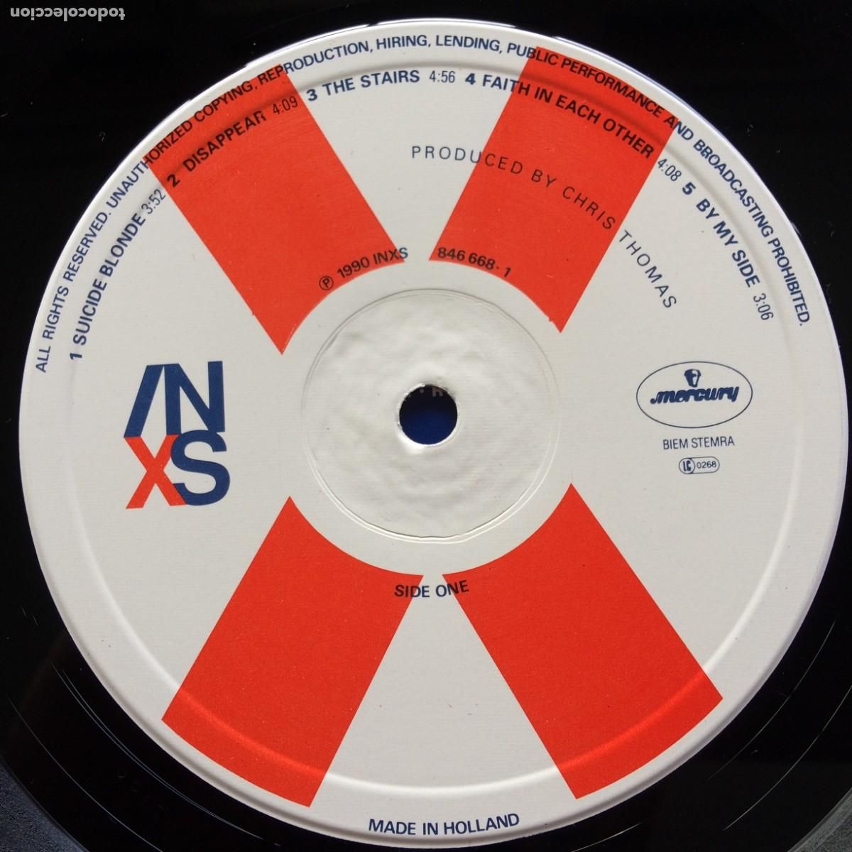Discos de vinilo: INXS &lrm;&ndash; X Holanda 1990 Mercury* - Foto 7
