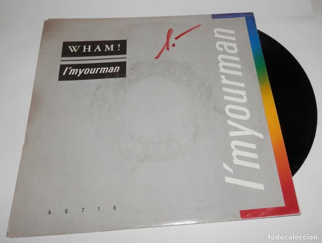 Discos de vinilo: DISCO SINGLE DE VINILLO DE LA BANDA WHAM - Foto 1