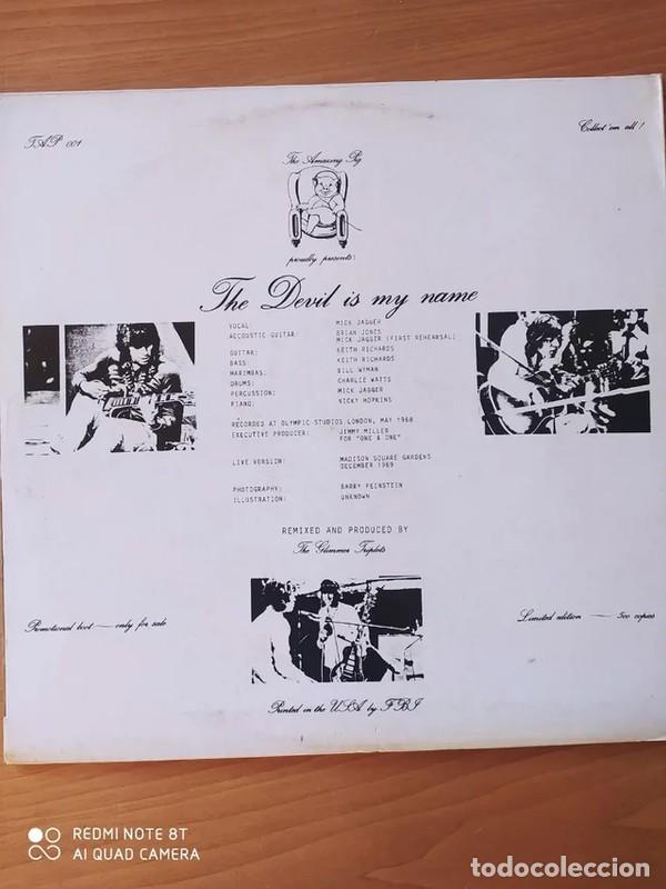 Discos de vinilo: Rolling Stones Devil is my name LP VG++ - Foto 3