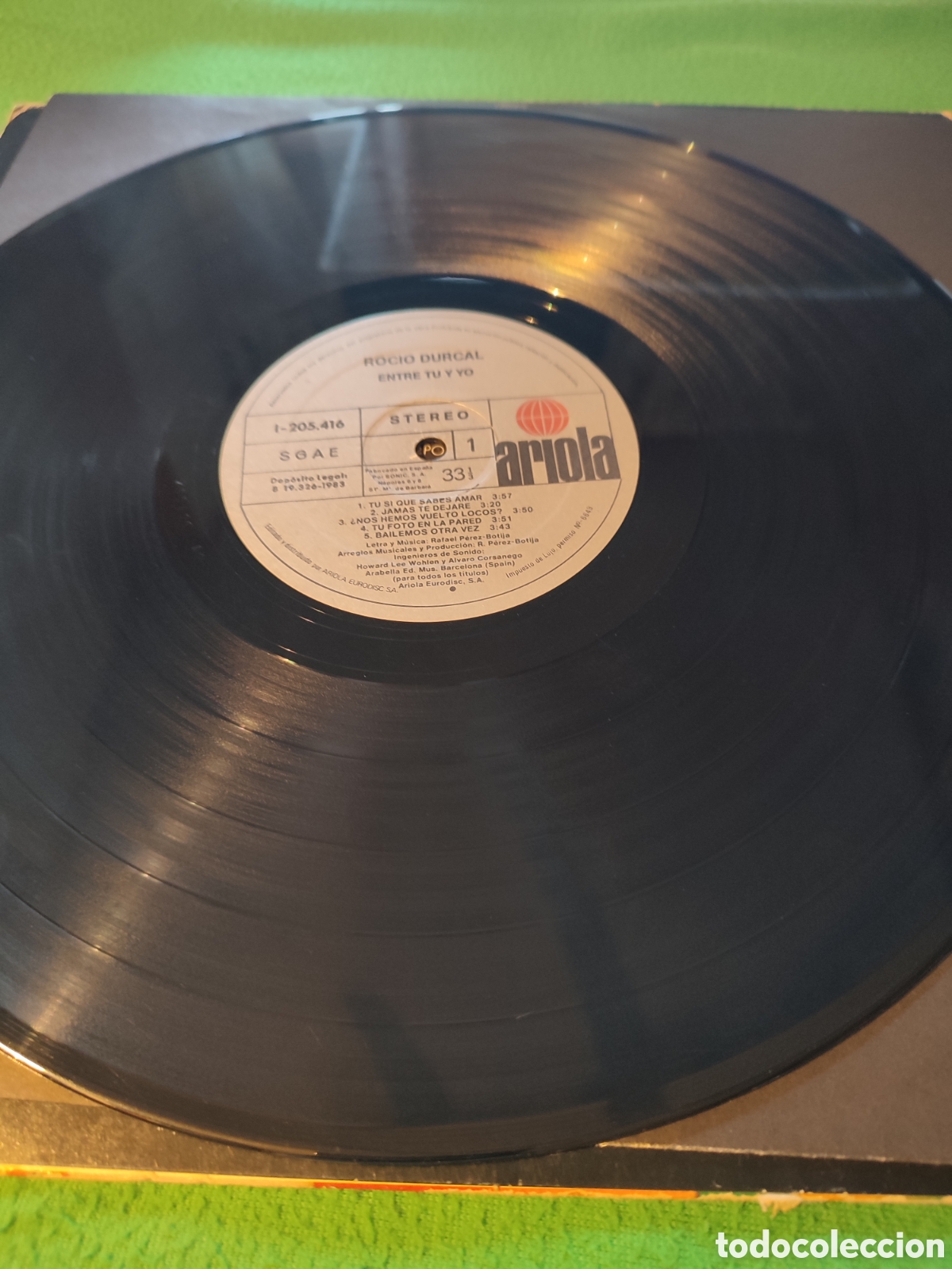 Discos de vinilo: Roc&iacute;o Durcal - Entre t&uacute; y yo Vinilo Lp - Foto 3