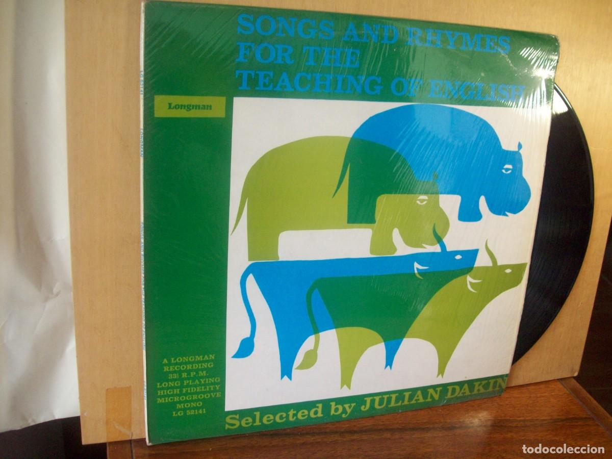 Vinyl-Schallplatten: SONGS AND RHYMES FOR THE TEACHING OF ENGLISH - SELECCION DE JULIAN DAKIN - LP
