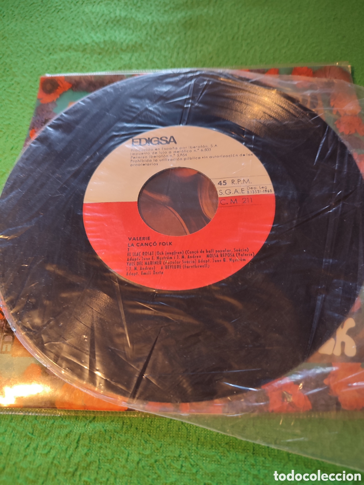 Discos de vinilo: Valerie - La canco Folk EP Vinilo - Foto 4