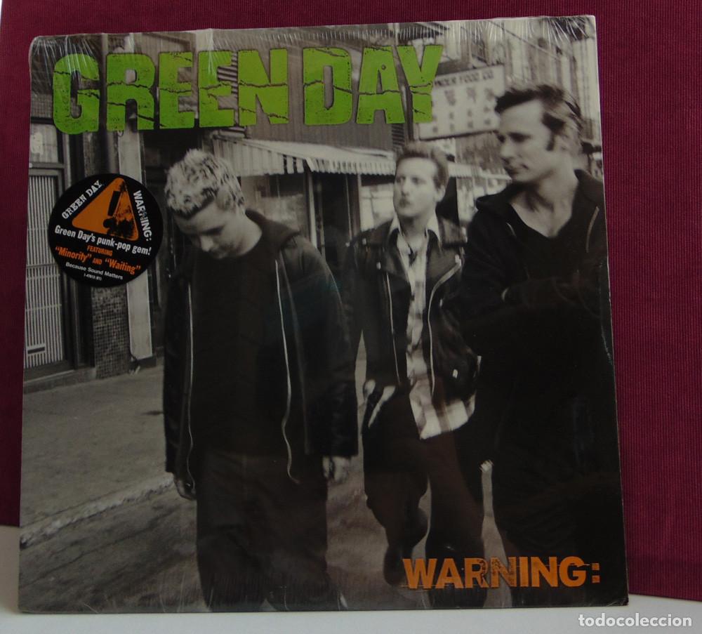 Discos de vinilo: Green Day &ndash; Warning: - LP VINILO 2009 A ESTRENAR - Foto 1