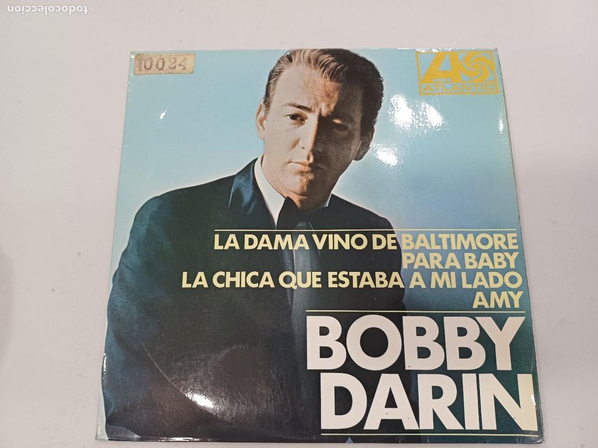 Discos de vinilo: BOBBY DARIN/LA DAMA VINO DE BALTIMORE/SINGLE. - Foto 1