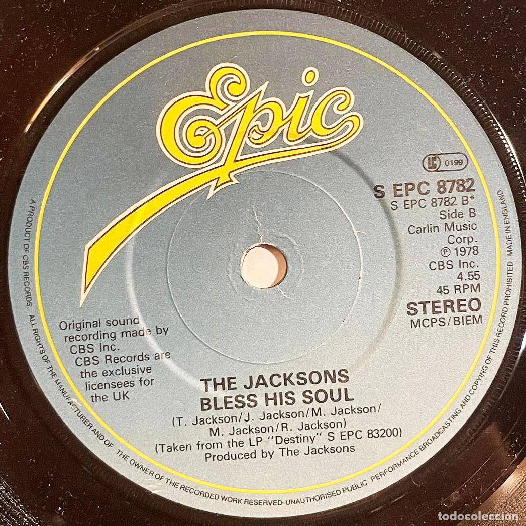 Discos de vinilo: MICHAEL JACKSON / GIRLFRIEND / Single 1979 / Epic UK - Foto 3