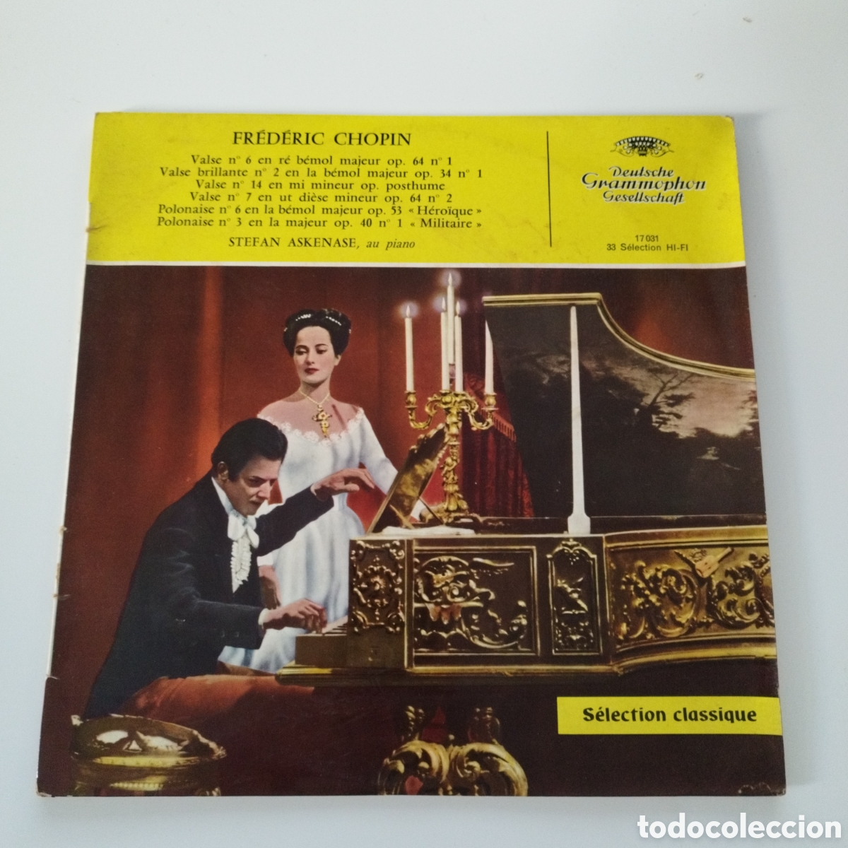 Discos de vinil: VINILO LP 10&rdquo; / FREDERIC CHOPIN / SELECTION CLASSIQUE / DEUTSCHE GRAMPOHON GESELLSCHAFT
