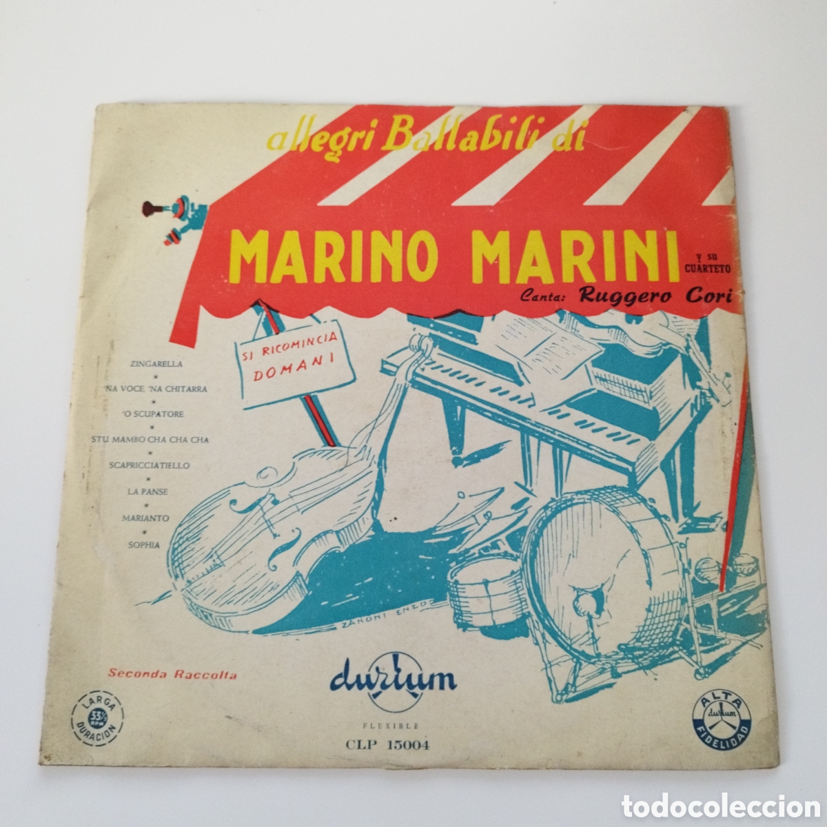 Discos de vinilo: VINILO LP 10&rdquo; / MARINO MARINI / ALLEGRI BALLABILI VOL 2 / ED ESPA&Ntilde;A