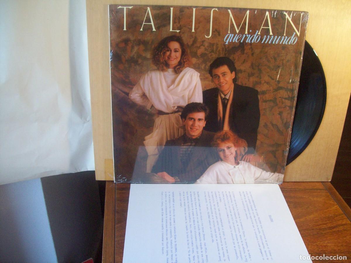Discos de vinilo: TALISMAN - QUERIDO MUNDO - LP - Foto 1