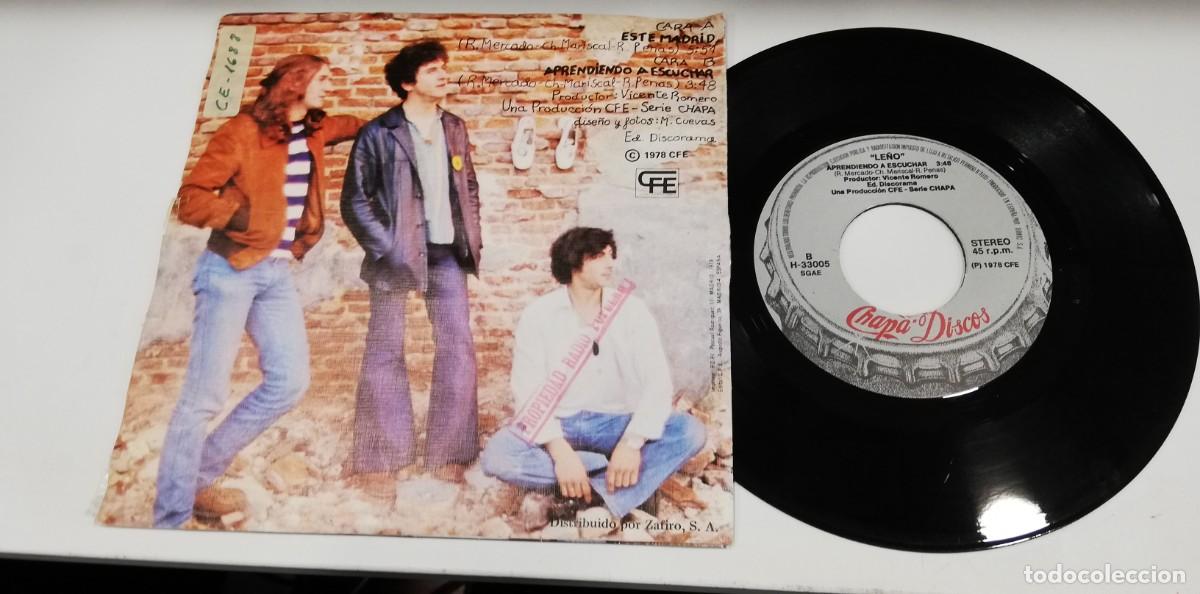 Discos de vinilo: MOST-Le&ntilde;o - Este Madrid / Aprendiendo A Escuchar (7&rdquo;) - Foto 2