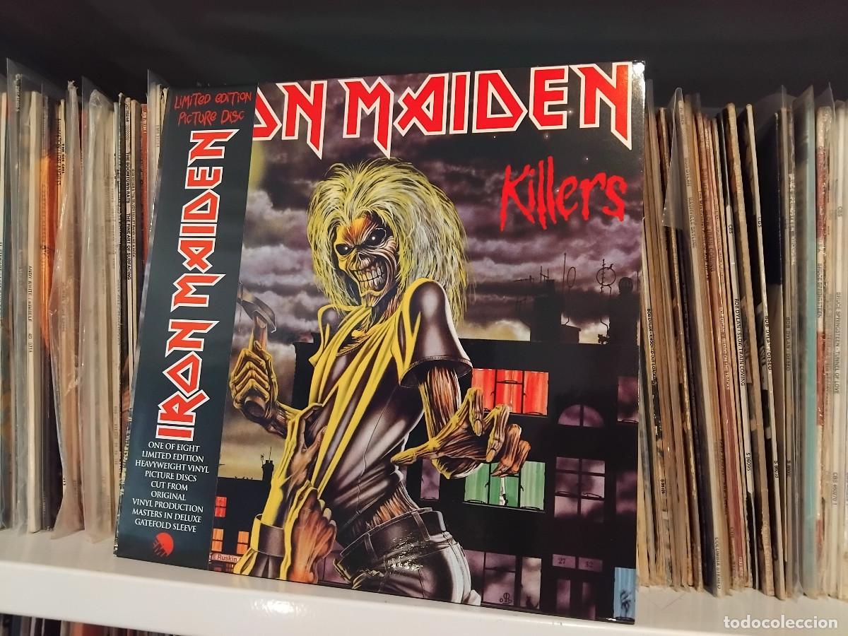 Discos de vinilo: Iron Maiden &lrm;&ndash; Killers - lp picture disc. edic. 2012 uk - Foto 1
