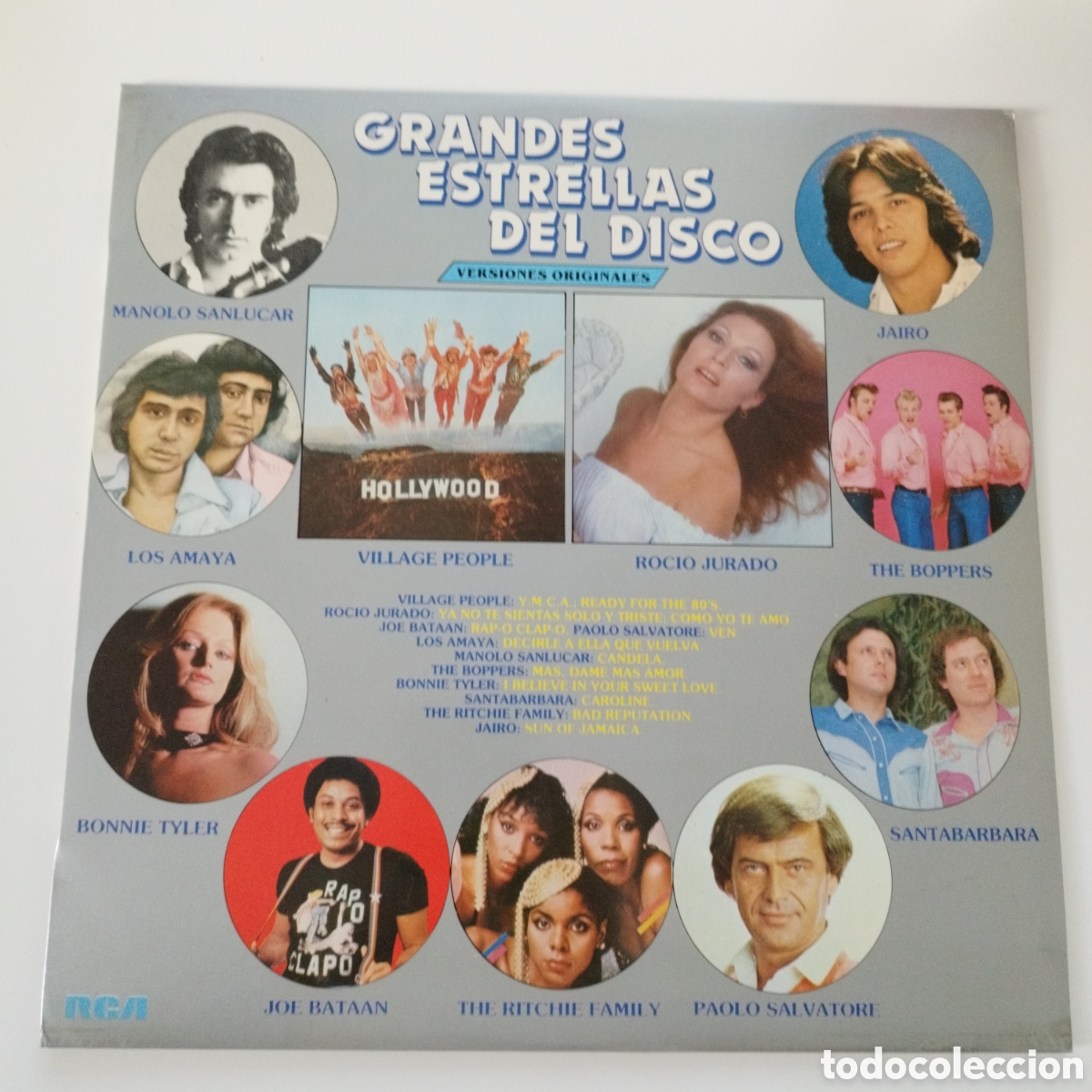 Discos de vinilo: VINILO LP / GRANDES ESTRELLAS DEL DISCO / RCA