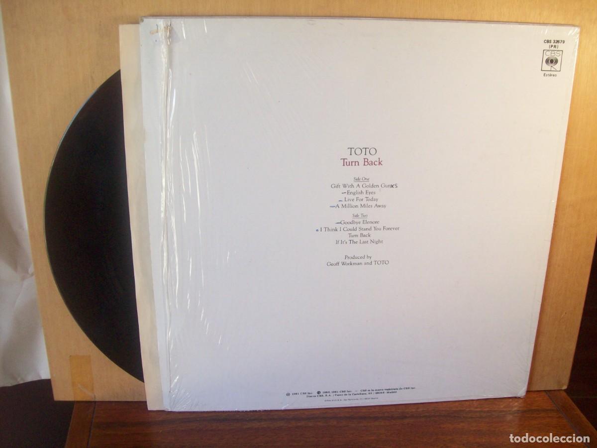 Discos de vinilo: TOTO - TURN BACK - LP - Foto 2