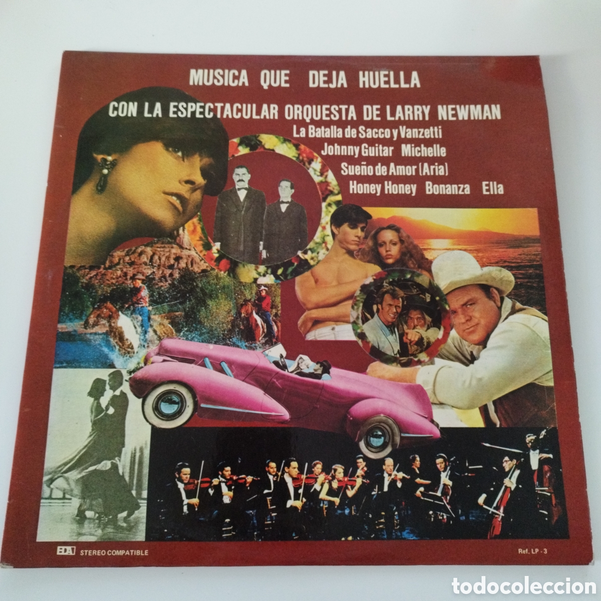 Dischi in vinile: VINILO LP / MUSICA QUE DEJA HUELLA / LA ORQUESTA DE LARRY NEWMAN / EDA / ESPA&Ntilde;A / 1977