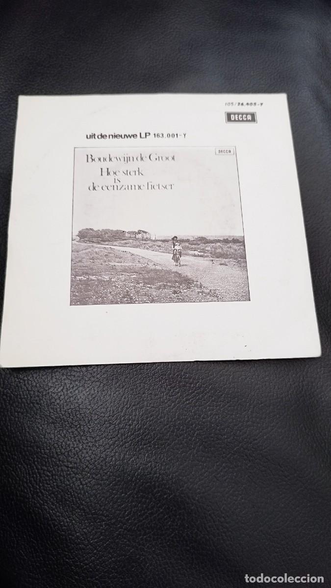 Discos de vinilo: Boudewijn de Groot &ndash; Jimmy / Onderweg. Single 7&rdquo;. - Foto 2