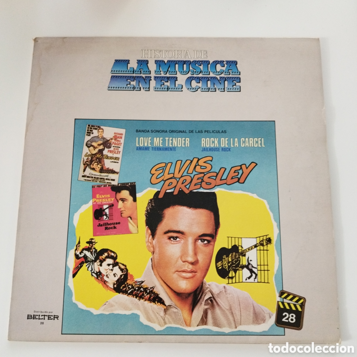 Discos de vinilo: VINILO LP / LA MUSICA EN EL CINE / ELVIS PRESLEY / LOVE ME TENDER / 1979