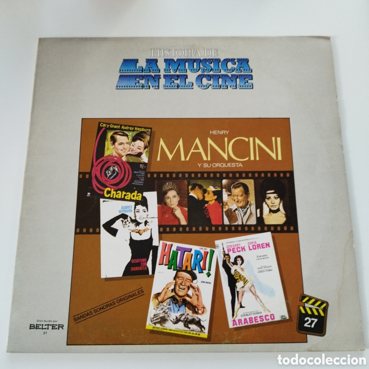 Discos de vinilo: VINILO LP / LA MUSICA EN EL CINE / HENRY MANCINI Y SU ORQUESTA