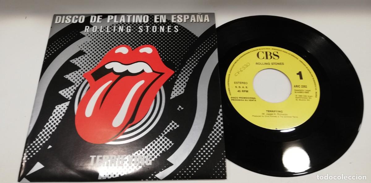 Discos de vinilo: SCO31-Rolling Stones - Terrifying (7&rdquo;, S/Sided, Promo) - Foto 1