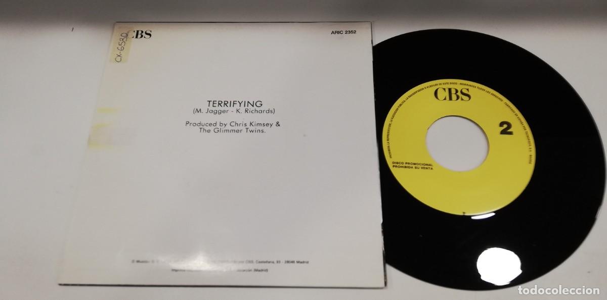 Discos de vinilo: SCO31-Rolling Stones - Terrifying (7&rdquo;, S/Sided, Promo) - Foto 2