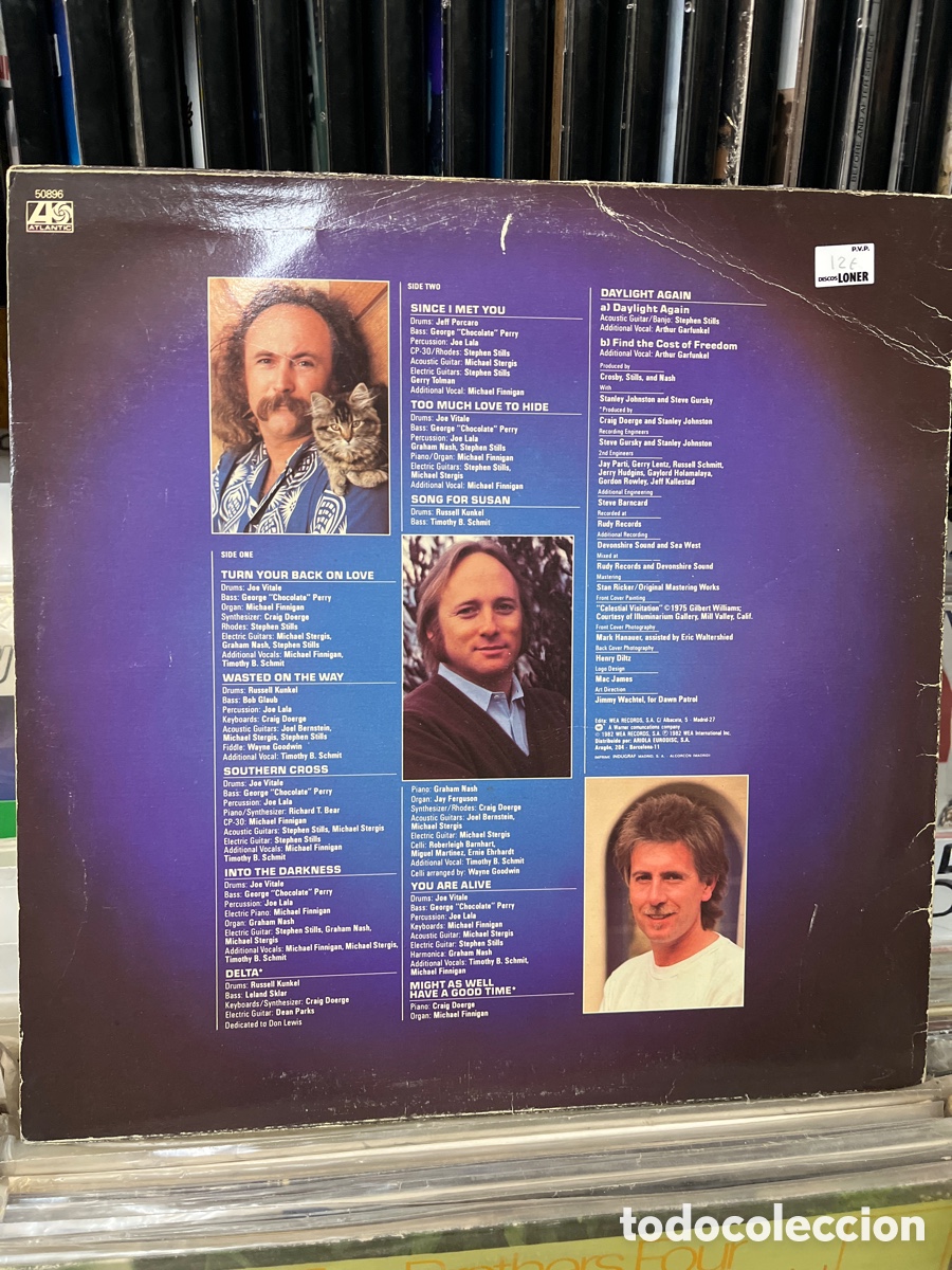 Discos de vinilo: Crosby stills nash daylight again - Foto 2