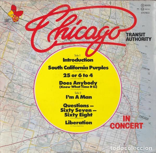 Discos de vinilo: Chicago &ndash; Live In Concert - Foto 2