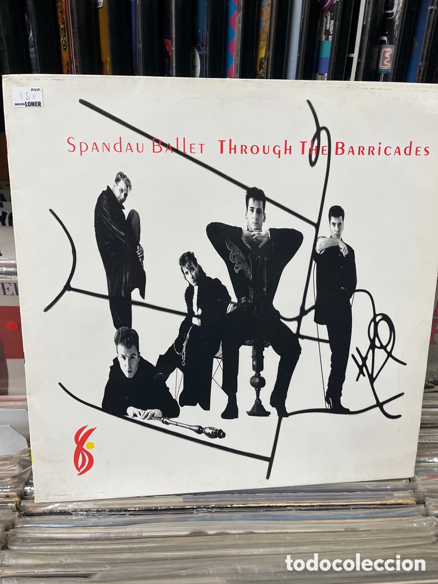 Discos de vinilo: Spandau ballet through the barricades - Foto 1