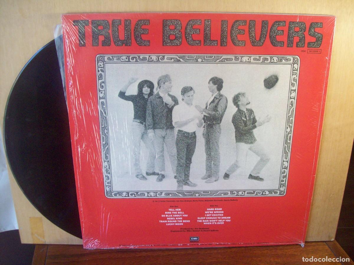 Discos de vinilo: TRUE BELIEVERS - LP 1989 - Foto 2
