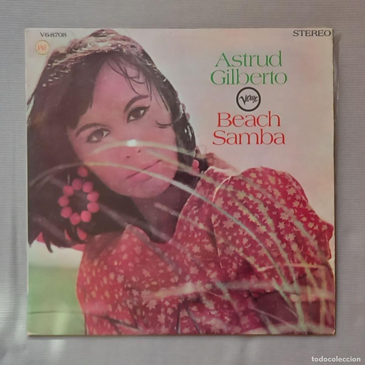 Discos de vinilo: ASTRUD GILBERTO - BEACH SAMBA - Foto 1
