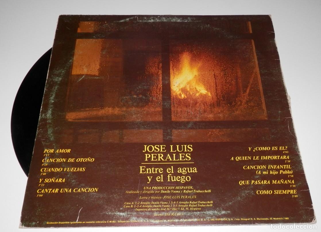 Discos de vinilo: DISCO LP DE VINILLO DE JOS&Eacute; LUIS PERALES - Foto 2