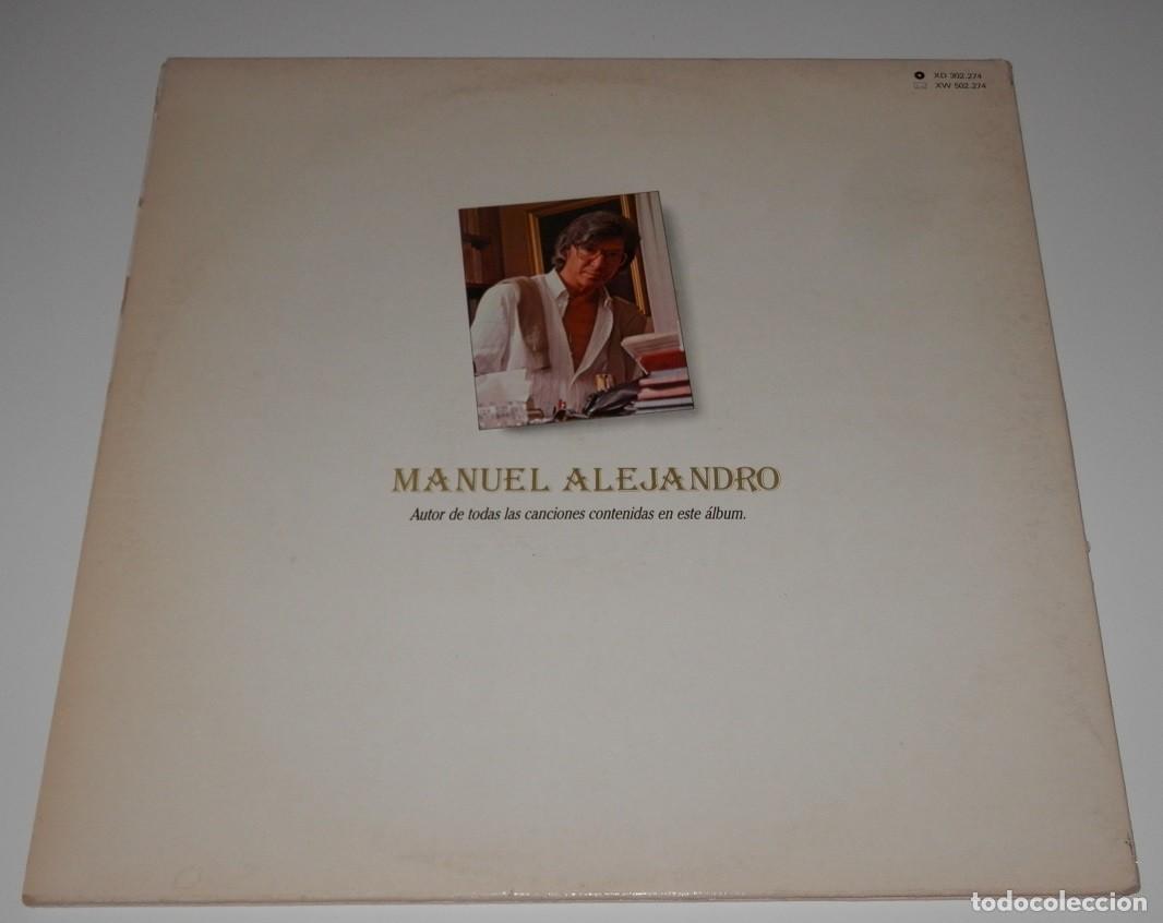 Discos de vinilo: DISCO LP DE VINILLO DE MANUEL ALEJANDRO - Foto 2
