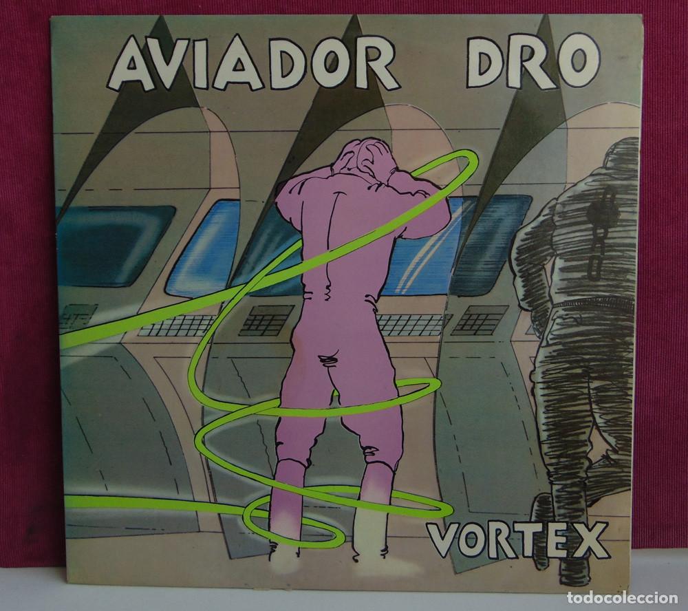 Discos de vinilo: Aviador Dro &ndash; Vortex - MAXISINGLE 1984 - Foto 1