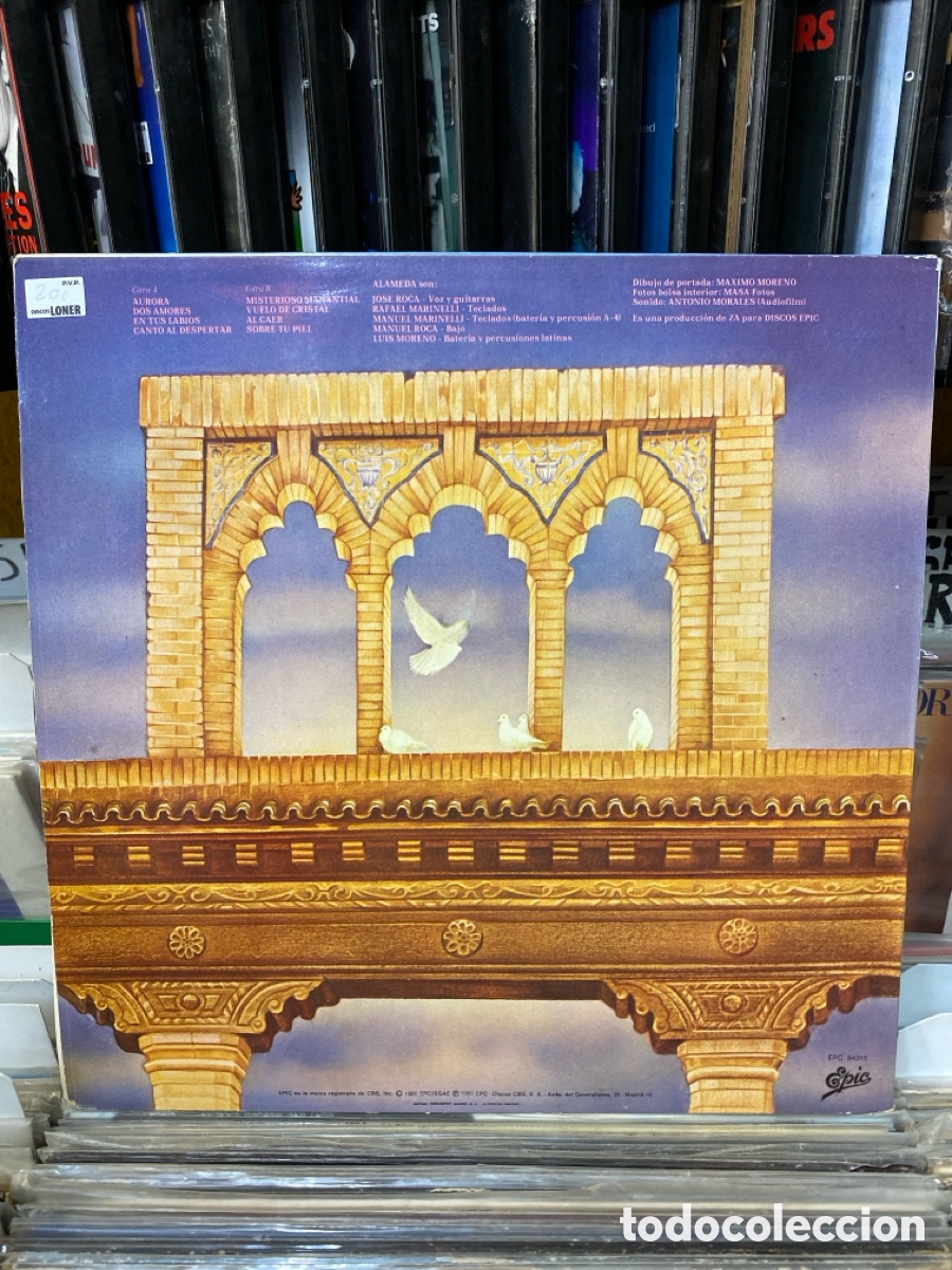 Discos de vinilo: Alameda - Misterioso Manantial - Foto 2