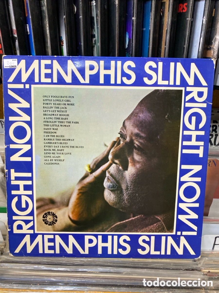 Discos de vinilo: Memphis Slim - Right Now - Foto 2