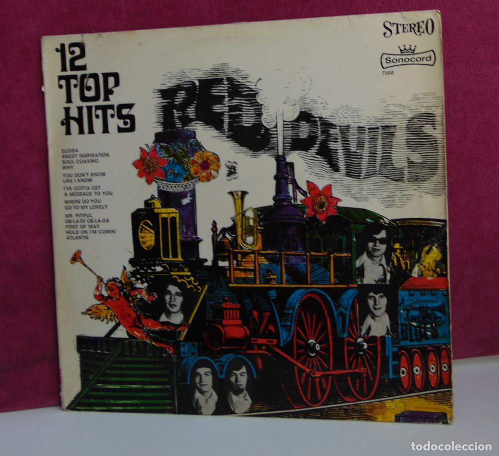 Discos de vinilo: Red Devils &ndash; 12 Top Hits - LP EDICION ESPA&Ntilde;OLA DE 1969 - Foto 1