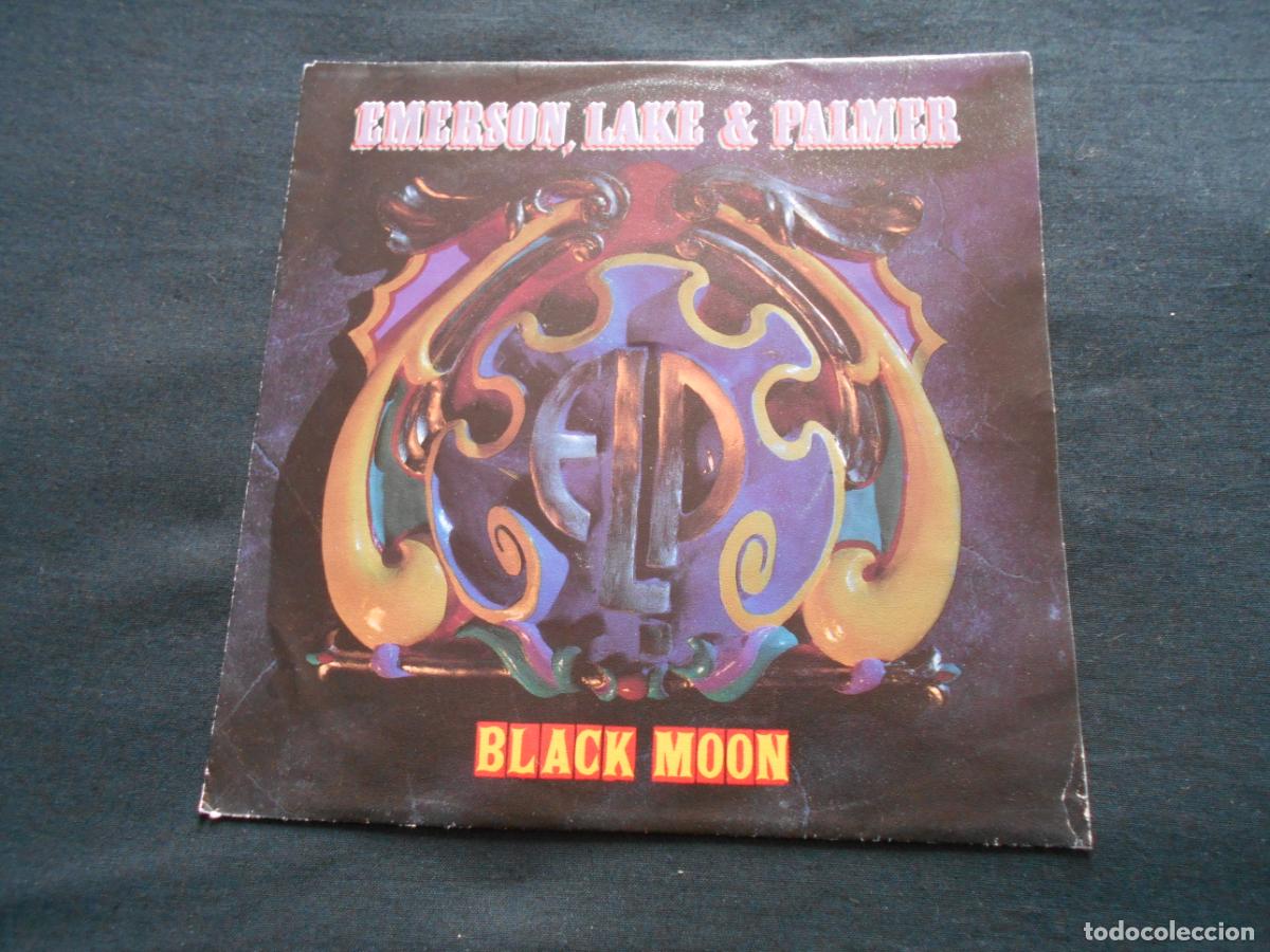 Discos de vinilo: EMERSON, LAKE & PALMER // BLACK MOON + 1 - Foto 1