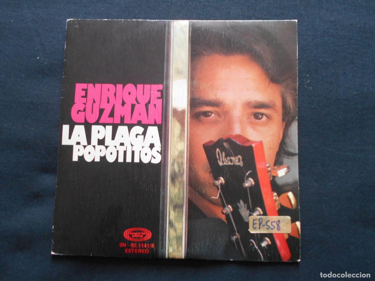 Discos de vinilo: ENRIQUE GUZMAN // LA PLAGA - POPOTITOS - Foto 1