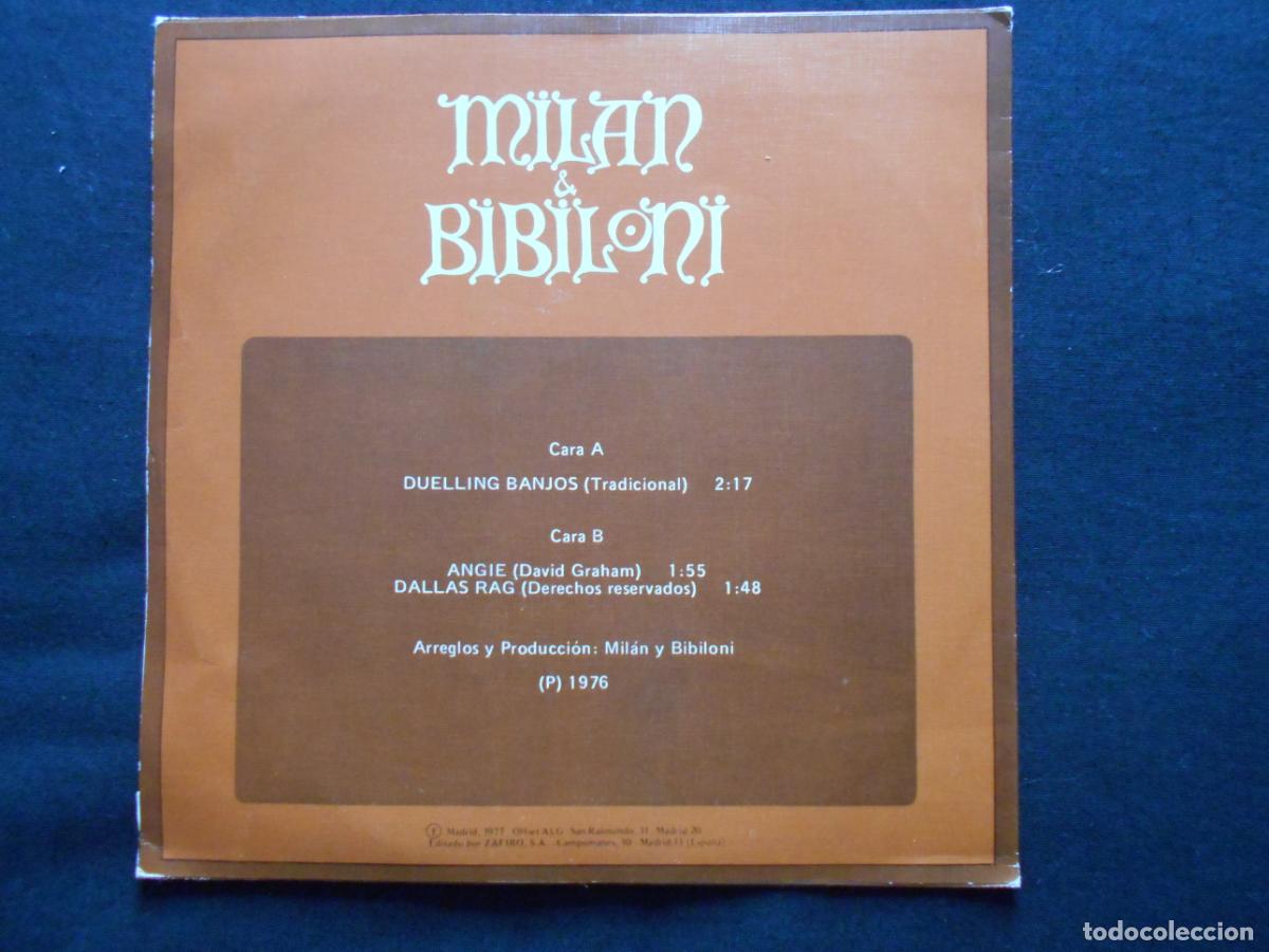 Discos de vinilo: MILAN & BIBILONI // DUELLING BANJOS + 1 - Foto 2