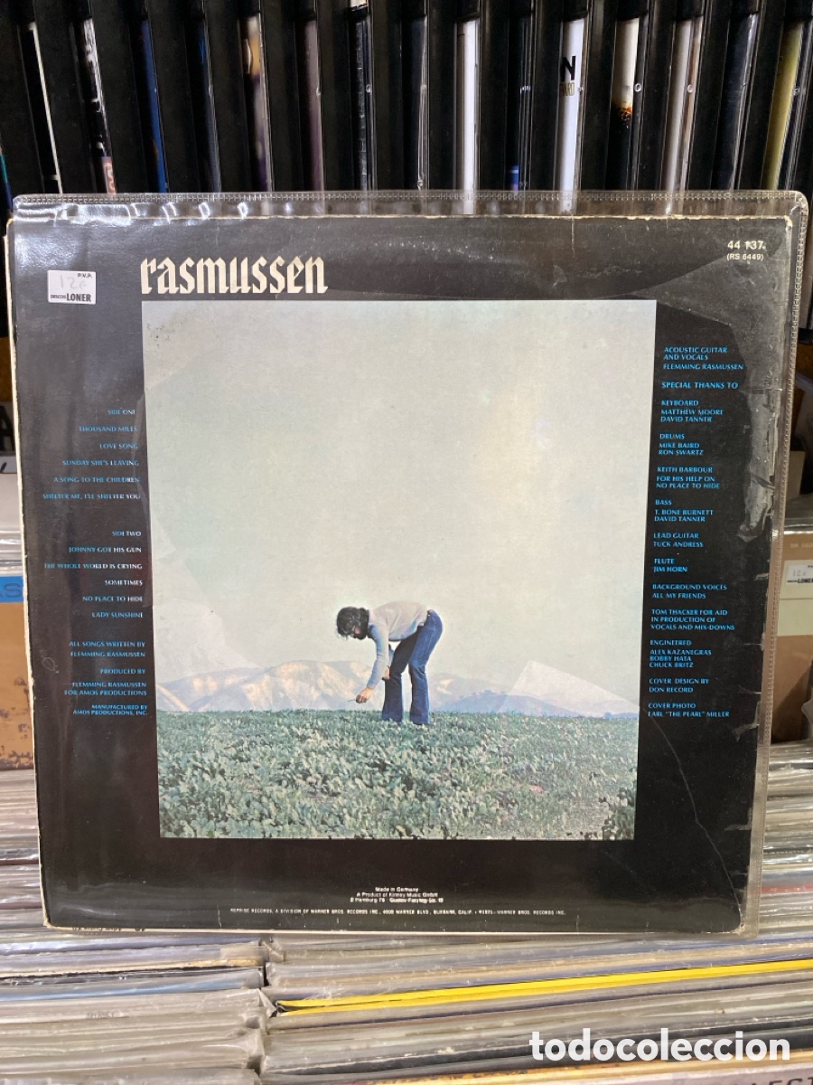 Discos de vinilo: Flemming Rasmussen - Rasmussen - Foto 2