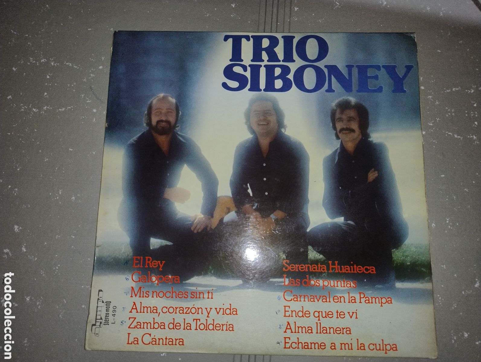 Vinyl records: Tr&iacute;o siboney LP Olimpo Barcelona